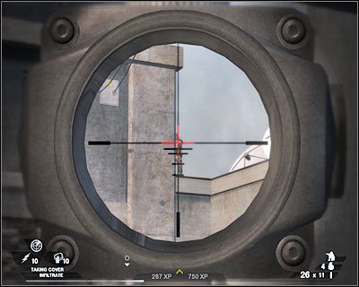 Po chwili dotrzesz do charakterystycznego rozwidlenia - Zasadzka (cz.2) | Akt 1 - Pireneje | Tom Clancys Rainbow Six Vegas 2 - Tom Clancys Rainbow Six Vegas 2 - poradnik do gry