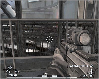 W międzyczasie z pomieszczenia powinni wybiec wszyscy zakładnicy - Negocjacje (cz.5) | Akt 1 - Pireneje | Tom Clancys Rainbow Six Vegas 2 - Tom Clancys Rainbow Six Vegas 2 - poradnik do gry