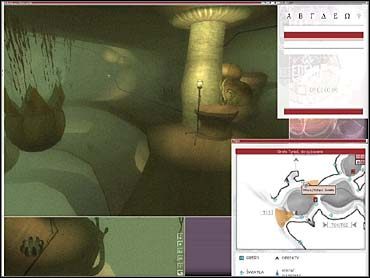 Teraz należy powieść kobietę lewą stroną w górę mapy w kierunku obiektu (dźwignia) prowadzącego do strefy T11/T16 - 07C - Zdobycie feromonu Omega (cz.2) | Zadanie 07 | eXperience112 - eXperience112 - poradnik do gry