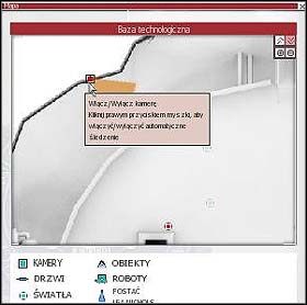 Kliknij zatem lampę usytuowaną na mapce tuż nad niewielkim pomieszczeniem widocznym nad podestem z windą - 06F - Neutralizacja robotów strażników | Zadanie 06 | eXperience112 - eXperience112 - poradnik do gry