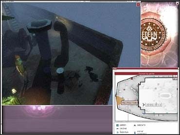 Skieruj ją zatem w dół i wzdłuż burty statku w lewo - 03B - Otwarcie włazu do ładowni | Zadanie 03 | eXperience112 - eXperience112 - poradnik do gry