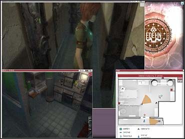 Teraz poprowadź ją przed siebie (w górę ekranu) i w lewo - 02C - Zdobycie komponentów do stworzenia drugiego składnika mieszaniny W.O. (cz.3) | Zadanie 02 - eXperience112 - poradnik do gry