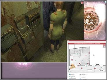 Włącz pierwszą kamerę w korytarzu (UD13), w którym stoi dziewczyna, by ją zobaczyć - 02B - Zdobycie pierwszego składnika mieszaniny W.O. | Zadanie 02 | eXperience112 - eXperience112 - poradnik do gry