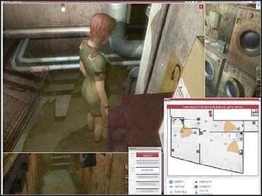 Prowadź ją dalej prosto, zapalając przed nią światło na korytarzu, a następnie otwierając drzwi do pralni (UD06) - Regeneracja sił w komorze inhalacyjnej | Zadanie 02 | eXperience112 - eXperience112 - poradnik do gry