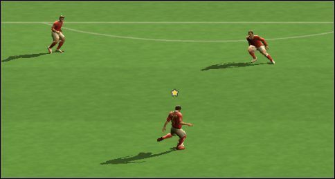 Istnieje jeszcze jeden, bardzo ciekawy patent z podaniami górą - krótki i szybki lob nad jednym zawodnikiem - Podajemy | Na boisku w UEFA Euro 2008 - UEFA Euro 2008 - poradnik do gry