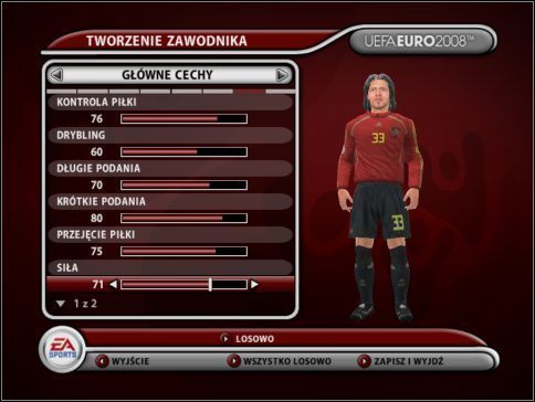 1 - Tryby gry | Wprowadzenie w UEFA Euro 2008 - UEFA Euro 2008 - poradnik do gry