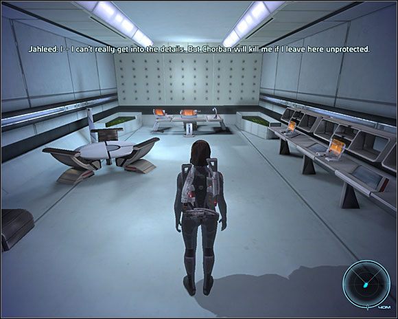 Jeżeli zgodzimy się jej pomóc, udajemy się do pomieszczenia znajdującego się na wschodzie Akademii SOC - [8. Powrót na Cytadelę] Zadania - Mass Effect - PC - poradnik do gry