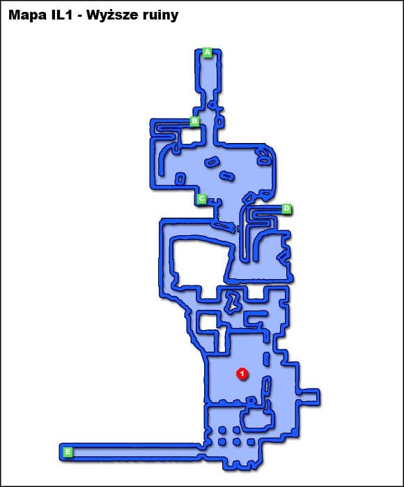 LEGENDA (Mapa IL1) - [11. Ilos] 1. W głąb ruin - Mass Effect - PC - poradnik do gry