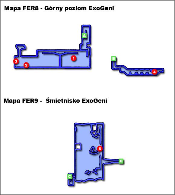 LEGENDA (Mapy FER8 i FER9) - [6. Feros] 3. ExoGeni (Mapy) - Mass Effect - PC - poradnik do gry