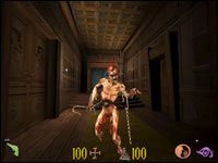 Po wyjściu z pomieszczenia kierujemy się korytarzem w prawo, do głównej sali - 01: Dobre złego początki | Clive Barkers Undying - Clive Barkers Undying - poradnik do gry