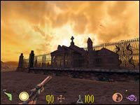 Po drodze spotkamy Lizbeth czekającą na nas za bramą - 04: Przybyłem ... | Clive Barkers Undying - Clive Barkers Undying - poradnik do gry