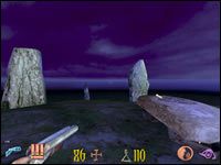 Na miejscu zabieramy apteczki leżące nieopodal i wchodzimy na górę z kamieniami - 09: W poszukiwaniu Ambrose | Clive Barkers Undying - Clive Barkers Undying - poradnik do gry