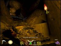 Wychodzimy z powrotem na górę i kierując się cały czas do przodu natrafimy na sale z wielkimi płomieniami - 12: Nowy świat | Clive Barkers Undying - Clive Barkers Undying - poradnik do gry