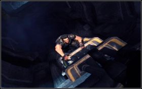 Pędź w podskokach do wyjścia i na końcu skorzystaj z drabiny - [Rozdział] The Lost Land | Turok - Turok - poradnik do gry