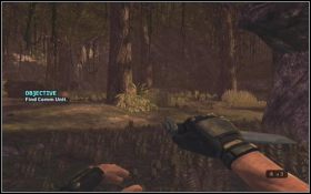 Jeśli idziesz w dobrym kierunku - trafisz na lekko zalesiony teren pełen gadów - [Rozdział] Ghost in the Shadow | Turok - Turok - poradnik do gry