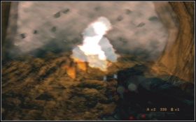 Po drodze napotkasz czasami zatkana stalagnatami przejścia, ulokowane przy ziejących gazem dziurach - [Rozdział] Down and Out | Turok - Turok - poradnik do gry