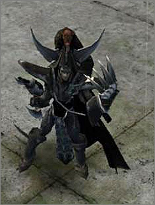 Archont wygląda potężnie, jednak jego wytrzymałość jest niewiele większa od zwykłego piechociarza - Mroczni Eldarzy (cz.1) | Rasy | Warhammer 40,000 Dawn of War - Soulstorm - Warhammer 40,000: Dawn of War - Soulstorm - poradnik do gry