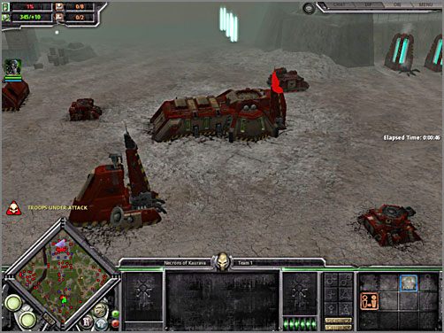 Cel główny tego scenariusza widoczny jest na powyższym zdjęciu - KAURAVA II (2A) LANDS OF SOLITUDE | Kampania - Warhammer 40,000: Dawn of War - Soulstorm - poradnik do gry