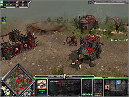 Wspieranymi przez ich broń specjalną - żywe fortece - KAURAVA II (2B) ROKCLAW MOUNTAINS | Kampania - Warhammer 40,000: Dawn of War - Soulstorm - poradnik do gry