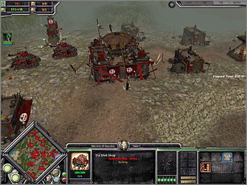 A to cel główny, we wschodnim narożniku mapy - KAURAVA II (2B) ROKCLAW MOUNTAINS | Kampania - Warhammer 40,000: Dawn of War - Soulstorm - poradnik do gry