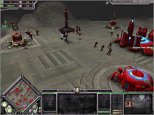 Baza wypadowa Tau w południowej części mapy stanie się przyczółkiem, na którym osadzisz swoją główną bazę - Kampania - Księżyc KAURAVA II - NAN YANOI | Kampania - Warhammer 40,000: Dawn of War - Soulstorm - poradnik do gry