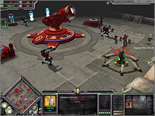 Międzyplanetarne działo Tau, główny cel Twojej wizyty na tym księżycu, ale cel drugorzędny scenariusza mapy - Kampania - Księżyc KAURAVA II - NAN YANOI | Kampania - Warhammer 40,000: Dawn of War - Soulstorm - poradnik do gry