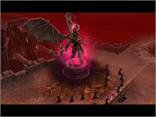 Twoje cele to posągi/świątynie Boga Krwi - KAURAVA IV (4A) PENINSULA OF ISEULT | Kampania - Warhammer 40,000: Dawn of War - Soulstorm - poradnik do gry