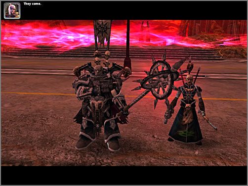 W tym scenariuszu Lord Chaosu posiada wszelkie dostępne umiejętności/ulepszenia od samego momentu rozpoczęcia inwazji - KAURAVA IV (4A) PENINSULA OF ISEULT | Kampania - Warhammer 40,000: Dawn of War - Soulstorm - poradnik do gry