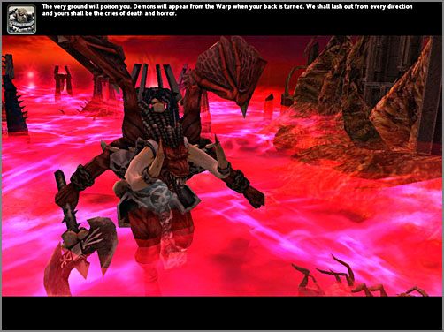 Demon jak demon, silny, wytrzymały, ale śmiertelny - KAURAVA IV (4A) PENINSULA OF ISEULT | Kampania - Warhammer 40,000: Dawn of War - Soulstorm - poradnik do gry