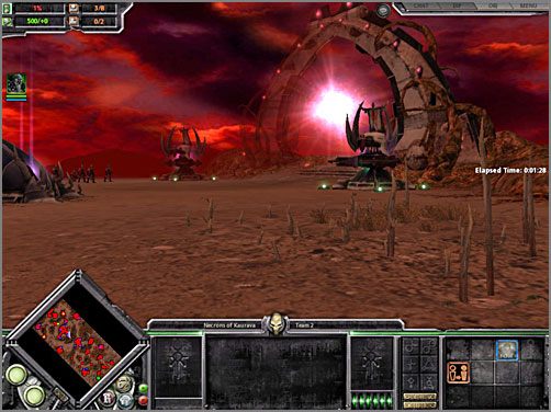 Starożytne międzyplanetarne wrota, by je zdobyć, należy wyeliminować wszystkie bazy główne Mrocznych Eldarów, a jest ich osiem - Księżyc KAURAVA IV - LACUNAE | Kampania - Warhammer 40,000: Dawn of War - Soulstorm - poradnik do gry