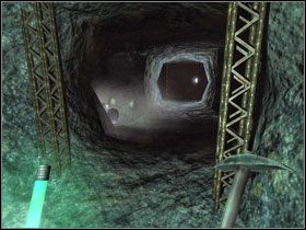 Dotrzesz do kolejnego pokoju, w ścianie którego widnieje dźwignia #1 - Opis przejścia (cz.3) | Rozdział II | Penumbra Przebudzenie - Penumbra: Przebudzenie - poradnik do gry