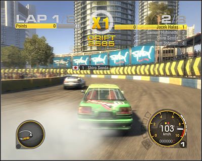 Drugi wyścig wydaje się być jeszcze trudniejszy - ARL Pro Badge - Drift Battle | USA | Race Driver GRID - Race Driver: GRID - poradnik do gry