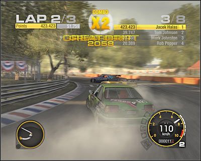 Trzeci wyścig rozgrywany jest na trasie, którą miałeś okazję poznać kilka minut wcześniej - ARL Pro Badge - Drift Battle | USA | Race Driver GRID - Race Driver: GRID - poradnik do gry