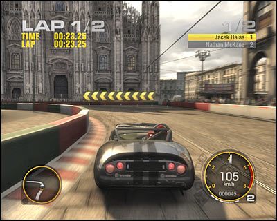 Skup się teraz w większym stopniu na odpieraniu ataków ze strony drugiego kierowcy - Euro R Licence - Club GT - Head 2 Head | Europa | Race Driver GRID - Race Driver: GRID - poradnik do gry