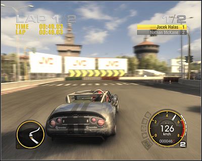 Po chwili dotrzesz do zakrętu w prawo - Euro R Licence - Club GT - Head 2 Head | Europa | Race Driver GRID - Race Driver: GRID - poradnik do gry