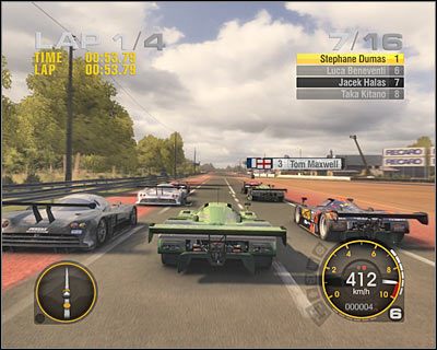 Do najtrudniejszego zakrętu wyścigu dojedziesz za chwilę (screen) - Euro A Licence - Prototype | Europa | Race Driver GRID - Race Driver: GRID - poradnik do gry
