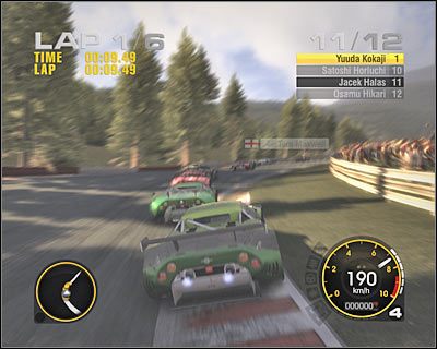 Nie zapominaj o ślepym zakręcie, który również musisz nauczyć się pokonywać z maksymalną prędkością - J-Speed Super Two - GT2 | Japonia | Race Driver GRID - Race Driver: GRID - poradnik do gry