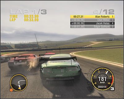 Domyślam się, że na trasie Long Beach dawno się już nie ścigałeś, tak więc nieco wolniej przejedź pierwsze okrążenie, przypominając sobie najgorsze zakręty - Global Racing League - GT1 | Global Racing League | Race Driver GRID - Race Driver: GRID - poradnik do gry