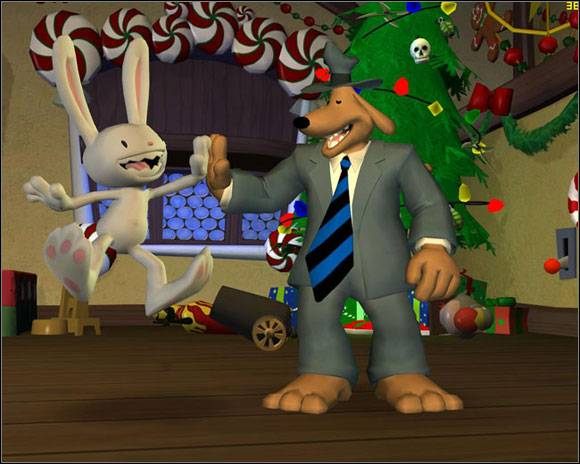 Koniec odcinka pierwszego - Episode 1 - Ice Station Santa (cz.3) | Sam & Max Beyond Time and Space - Sam & Max: Beyond Time and Space - poradnik do gry