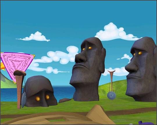 Koniec odcinka drugiego - Episode 2 - Moai Better Blues (cz.5) | Sam & Max Beyond Time and Space - Sam & Max: Beyond Time and Space - poradnik do gry