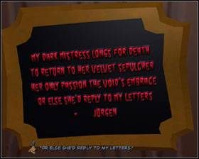 Zauważ napis na trumnie - Episode 3 - Night of the Raving Dead (cz.3) | Sam & Max Beyond Time and Space - Sam & Max: Beyond Time and Space - poradnik do gry