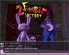 Porozmawiaj z Jurgenem i wyzwij go na pojedynek najczarniejszych rymów - Episode 3 - Night of the Raving Dead (cz.3) | Sam & Max Beyond Time and Space - Sam & Max: Beyond Time and Space - poradnik do gry