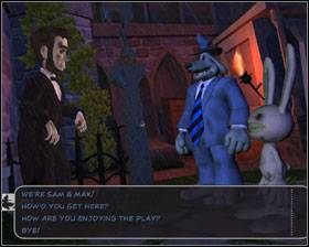 4 - Episode 3 - Night of the Raving Dead (cz.4) | Sam & Max Beyond Time and Space - Sam & Max: Beyond Time and Space - poradnik do gry