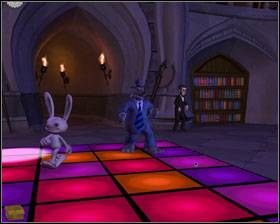 oraz zombie na lewo od wejścia - Episode 3 - Night of the Raving Dead (cz.4) | Sam & Max Beyond Time and Space - Sam & Max: Beyond Time and Space - poradnik do gry