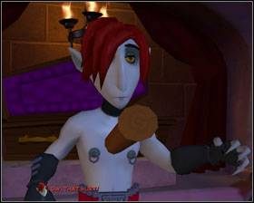 Zabierz drewniany kołek i użyj go na Jurgenie - Episode 3 - Night of the Raving Dead (cz.7) | Sam & Max Beyond Time and Space - Sam & Max: Beyond Time and Space - poradnik do gry