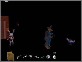 Wsadź ją do podajnika w windzie i kliknij - Episode 4 - Chariots of The Dog (cz.5) | Sam & Max Beyond Time and Space - Sam & Max: Beyond Time and Space - poradnik do gry