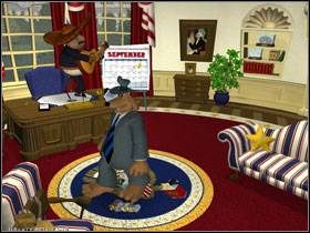 Aby pozbyć się słuchającego Mariachi, ktoś musi mieć urodziny - Episode 4 - Chariots of The Dog (cz.5) | Sam & Max Beyond Time and Space - Sam & Max: Beyond Time and Space - poradnik do gry