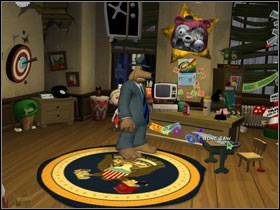 Porozmawiaj z chłopcem i zabierz piłę z biurka Maxa - Episode 5 - Whats New, Beelzebub? (cz.4) | Sam & Max Beyond Time and Space - Sam & Max: Beyond Time and Space - poradnik do gry