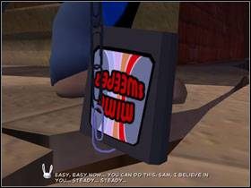 Użyj łańcuszka na szczelinie, by wyciągnąć kartridż - Episode 5 - Whats New, Beelzebub? (cz.6) | Sam & Max Beyond Time and Space - Sam & Max: Beyond Time and Space - poradnik do gry