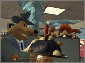 Potrzebne będą: ryba, lody kawowe oraz smoła - Episode 5 - Whats New, Beelzebub? (cz.6) | Sam & Max Beyond Time and Space - Sam & Max: Beyond Time and Space - poradnik do gry